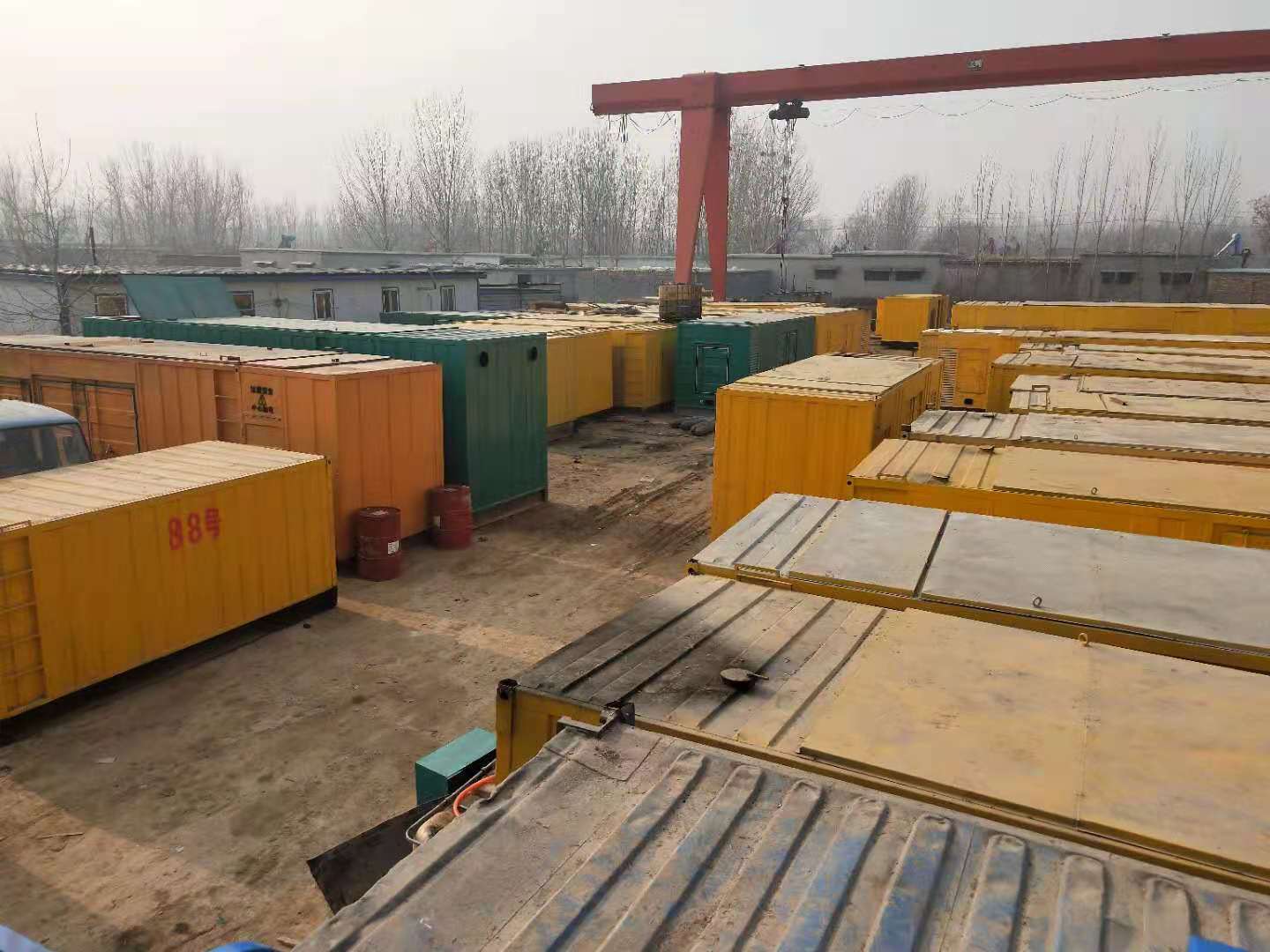 临潼租赁发电机-灰尘、风沙对柴油发电机组造成哪些不良影响？